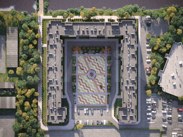 2-к. квартира, 63,7 м², 9/9 эт.