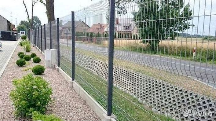 Забор из 3D сетки на заказ