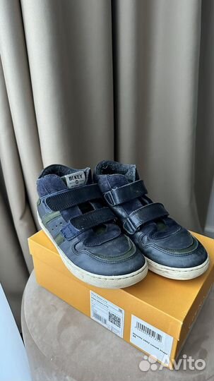 Bi key обувь кеды ботинки утепленные 34