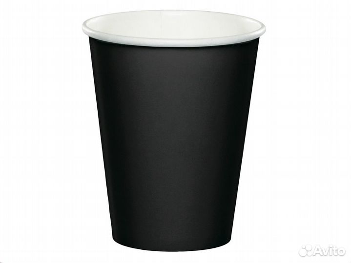 Одноразовый бумажный стакан для кофе 250 мл
