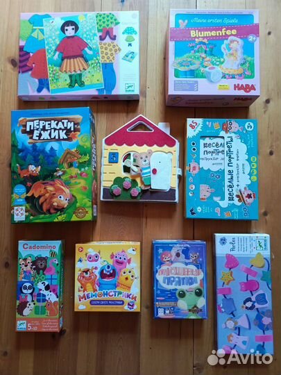 Милейшие игры на 2-5+ лет Haba, djeco