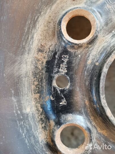 Диск колесный железо VW golf VII (2012)