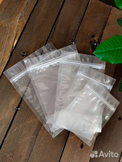 Пакеты дой пак прозрачные с замком