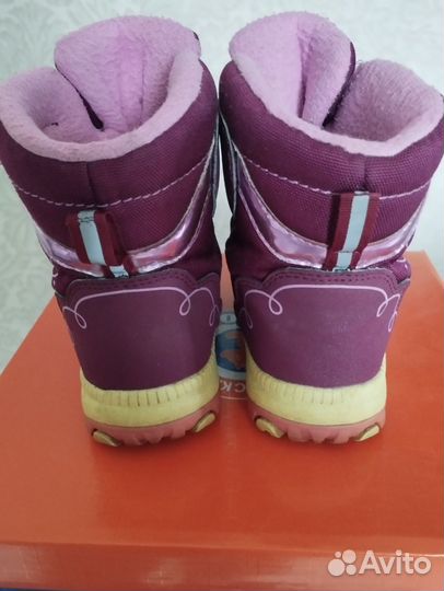 Ботинки зимние для девочки