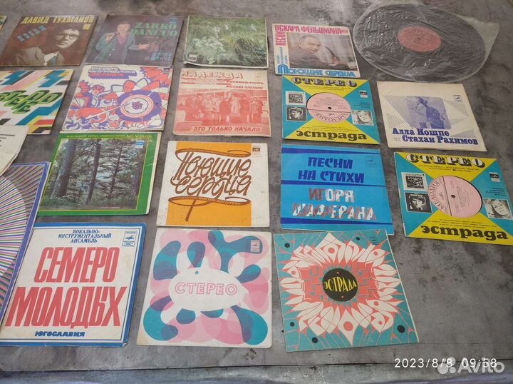 Пластинка венил