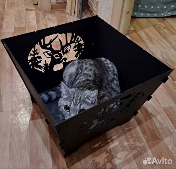 Костровая чаша квадратная с доставкой по РФ