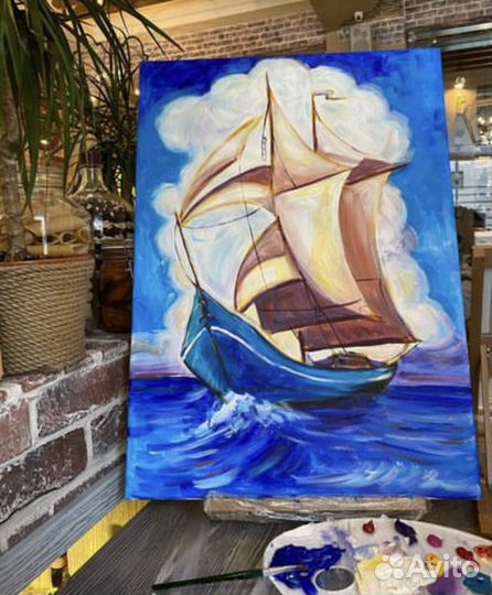 Творческие мастер классы по современной живописи