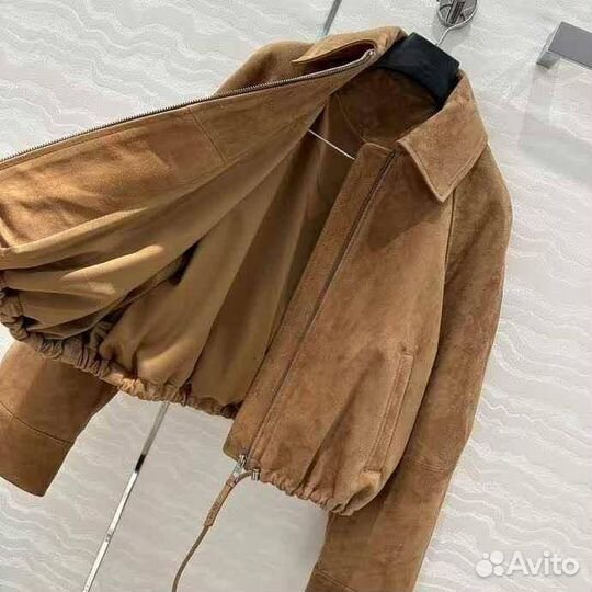 Замшевый бомбер Loewe