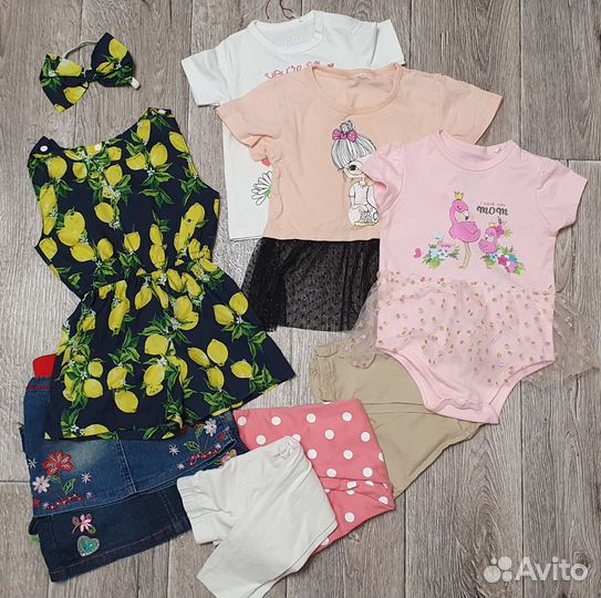 Вещи пакетом на девочку