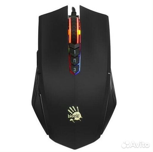 Мышь проводная A4Tech Bloody A70 черный оптическая