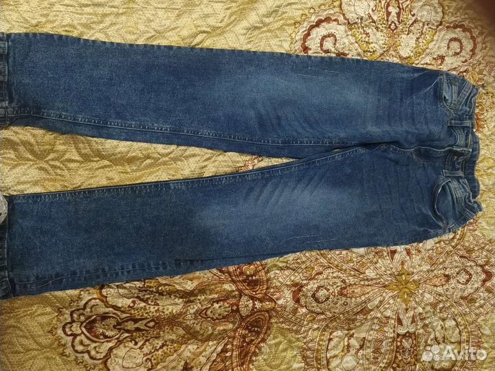 Джинсы для мальчика 128