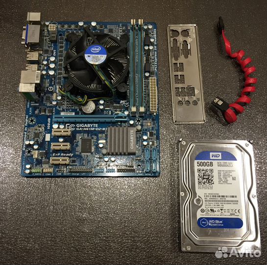 Комплект Intel i3-2120 + DDR3 4GB + HDD 500
