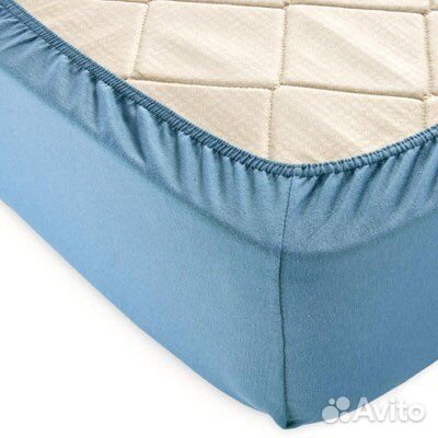 Простынь на резинке трикотаж