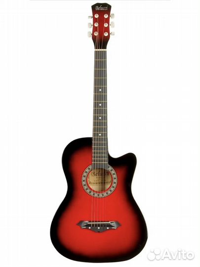 Гитара Belucci BC 3810 RDS красный