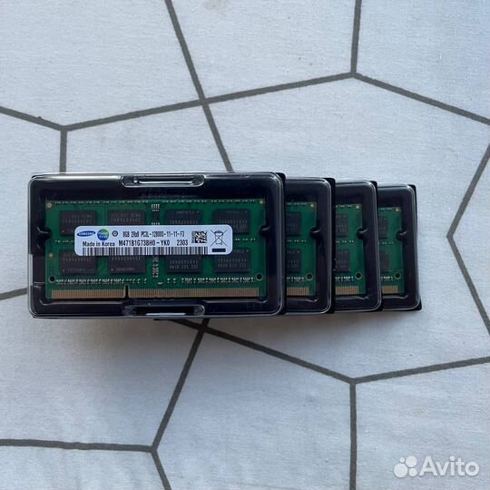 Sodimm ddr3 8gb для MacBook и iMac (комплект)
