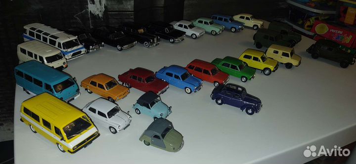 Модельки 1:43 Автолегенды СССР