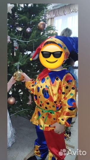 Детский костюм петрушки