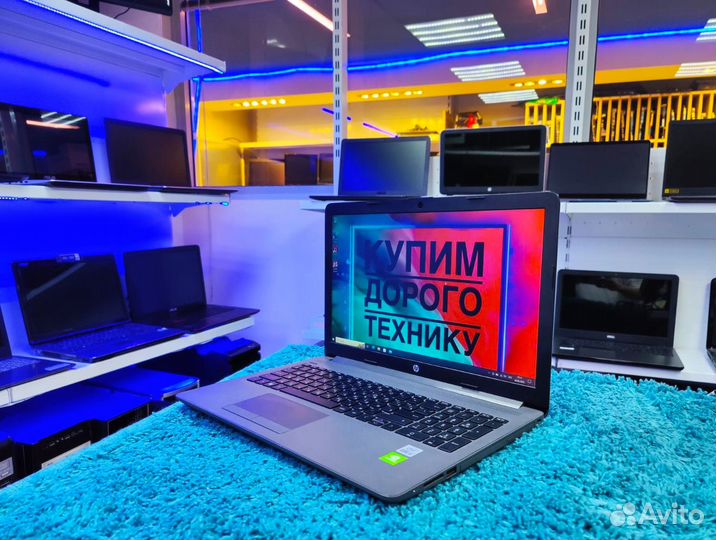 Свежий Hp Core i5-10Gen/Geforce MX/8-16Gb/SSD-756G