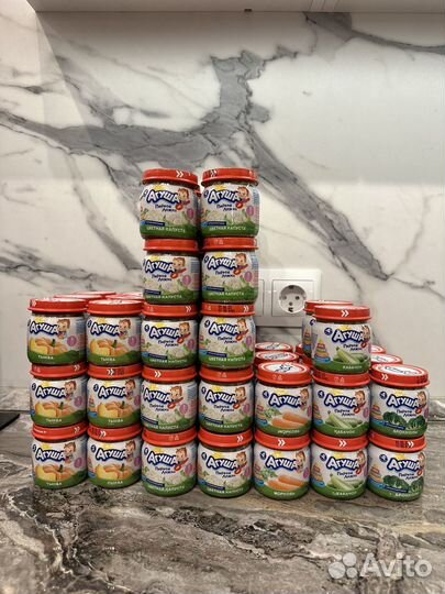 Овощное пюре агуша