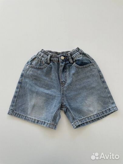 Шорты детские джинсовые / новые / 100