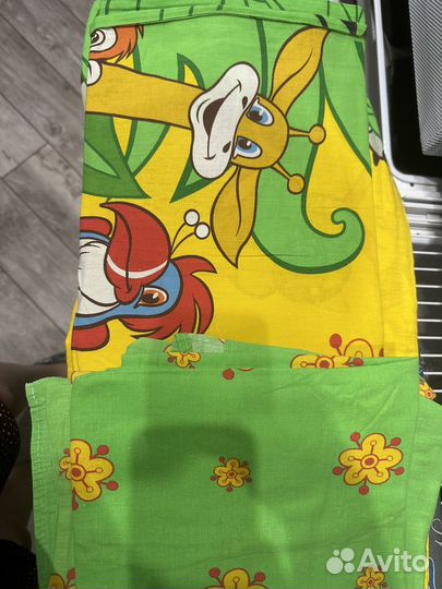 Постельное белье 1.5 спальное б/у