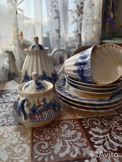 Сервиз Нежность лфз новый на 3 персоны