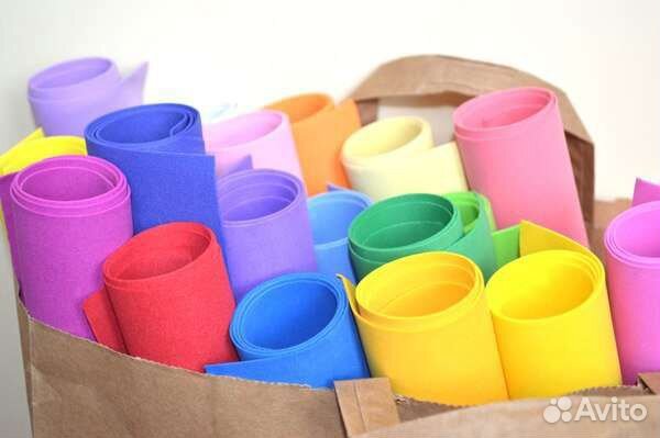 Фоамиран иранский. Пластичная замша