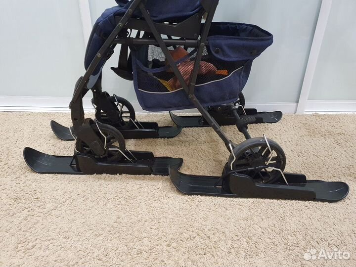 Лыжи на коляску