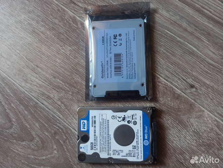 Продам SSD и жесткий диск