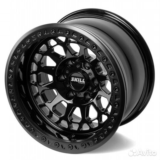 Кованые диски skill с бедлоком на Cruiser / Hilux