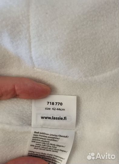 Lassie Шапка зимняя обхват 42-44