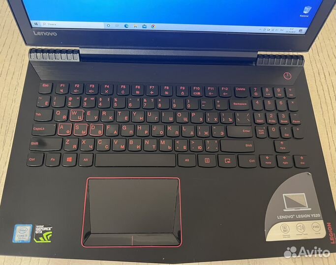 Игровой lenovo legion I5/ GTX1050 4GB / SSD / FHD