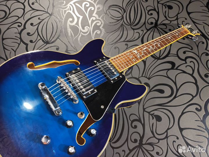 Полуакустическая электрогитара (обмен возможен)