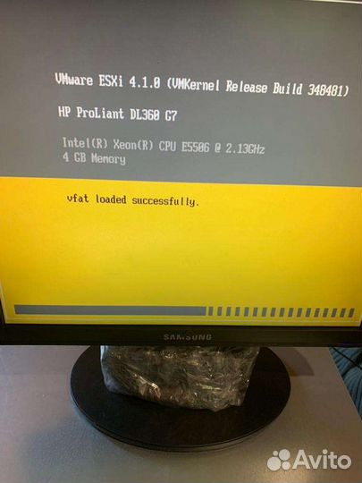 Сервер Hp Proliant DL 360 gen 7