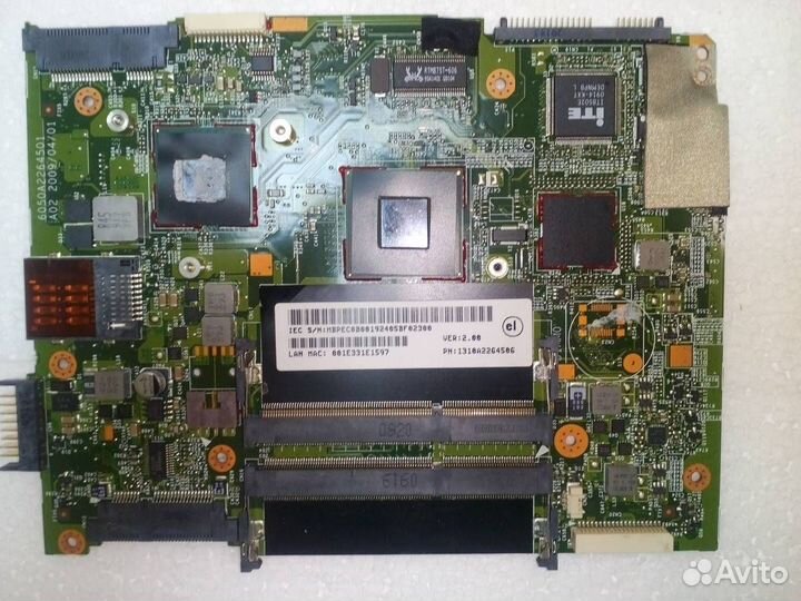 Исправная системная плата Acer Aspire 3410 series