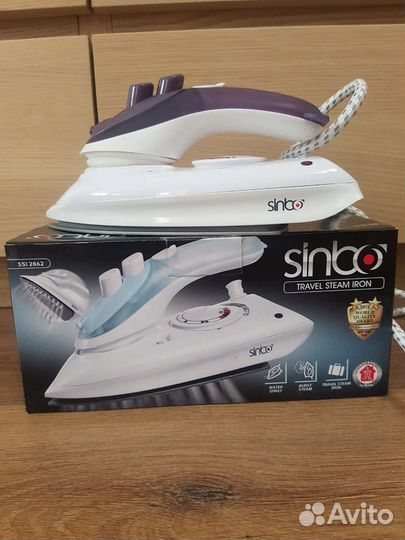 Утюг дорожный новый