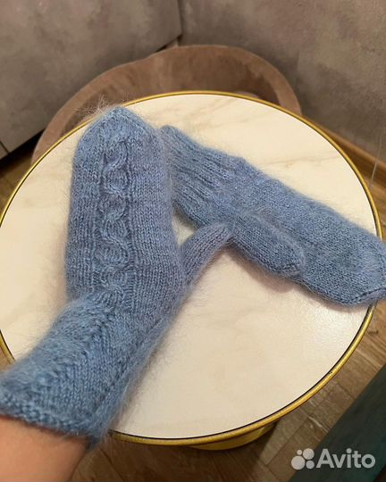 Вязанные варежки