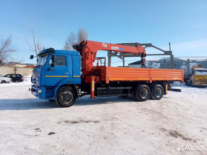 КАМАЗ 65117 с КМУ, 2012