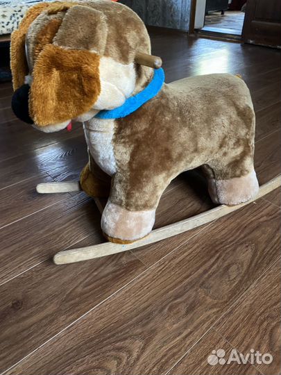 Детская качалка собака