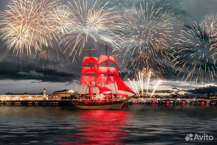 Аренда катера Яхты Развод мостов Свидание