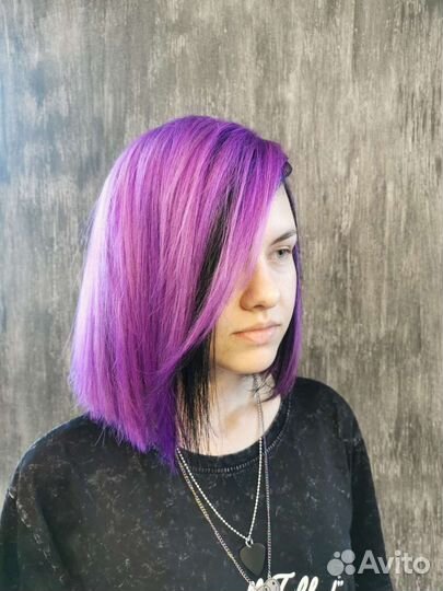 Окрашивания индивидуальный подбор цвета и стрижки