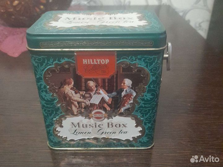 Музыкальная шкатулка из под чая