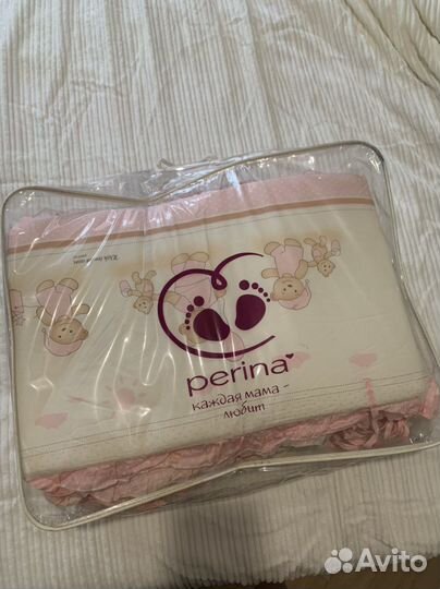 Набор постельного белья + бортики Perina Tiffany