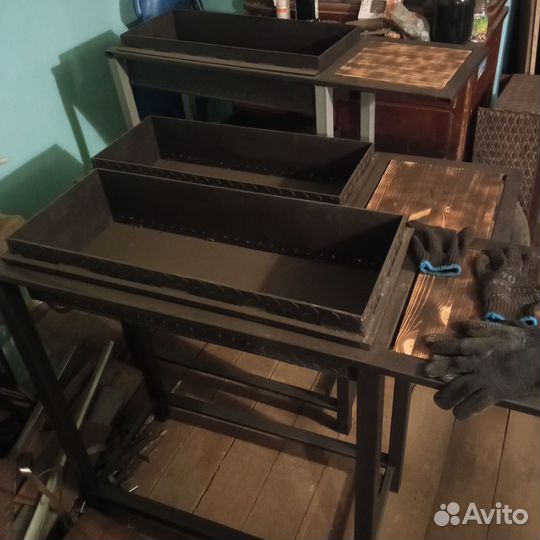 Мангал из толстого железа