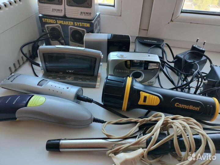 Эл. Чайники, часы, радио и др