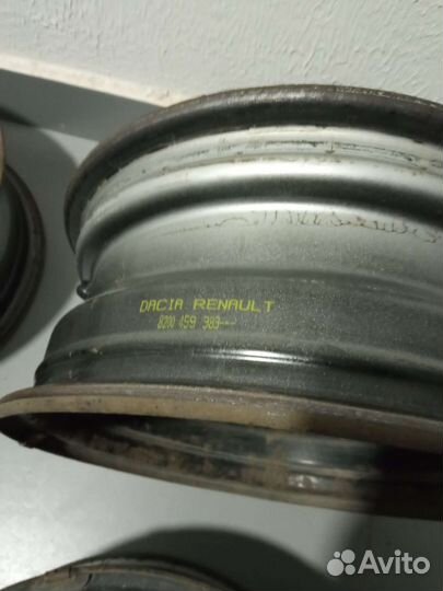 Диски штампованные R14