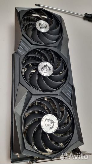 Видеокарта rtx 3060ti msi trio (версия LHR)