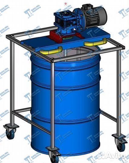 Мешалка для Бочки 0,75кВт