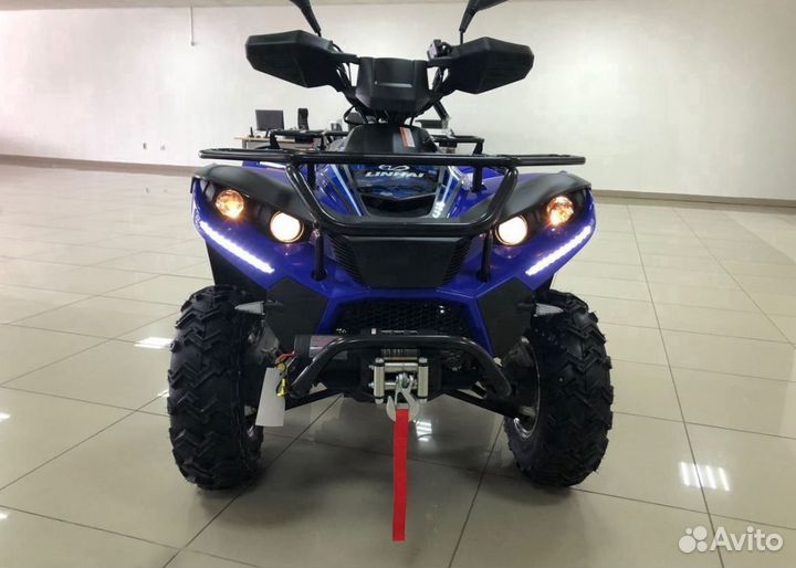 Квадроцикл Linhai Yamaha D 200 синий