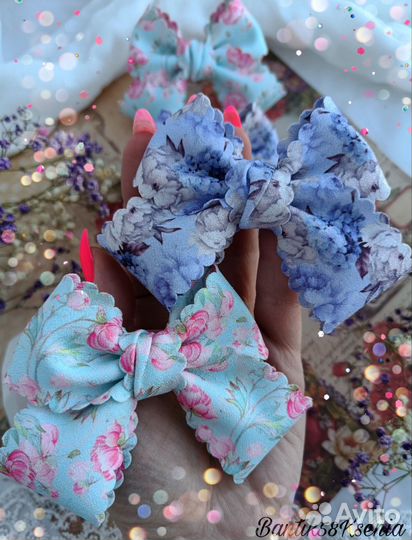 Бантики ручной работы